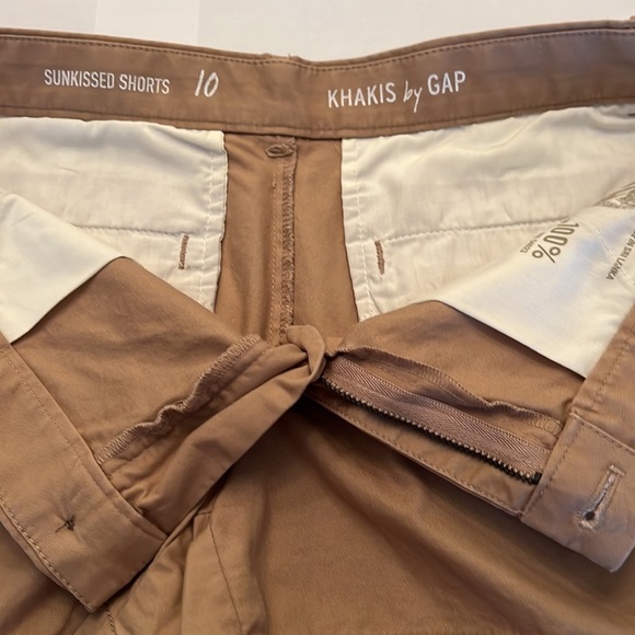 Khakis by Gap Sunkissed Shorts Size 10 100% Cotton - Picture 6 of 7